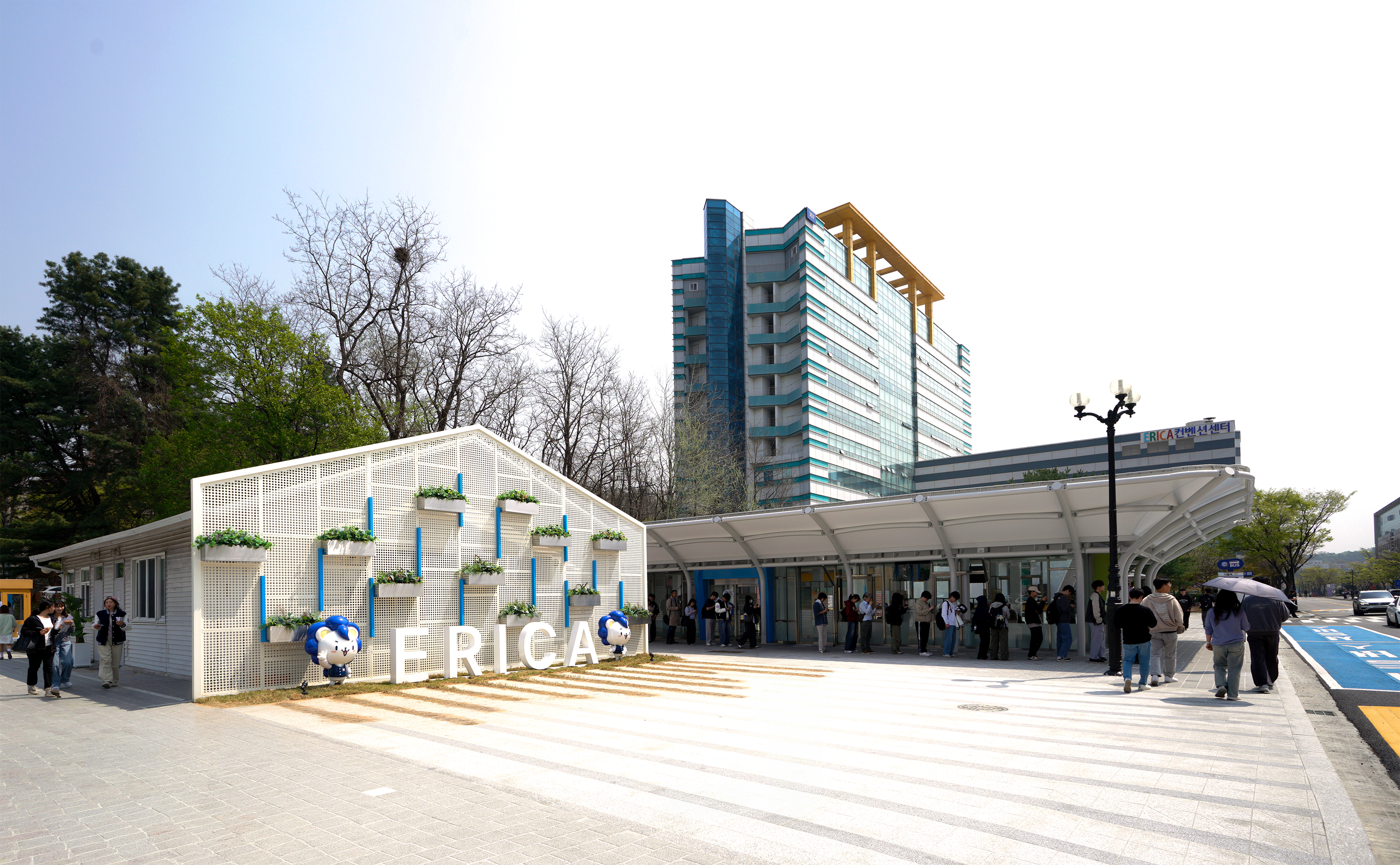 한양대 ERICA 캠퍼스 셔틀콕&포토존